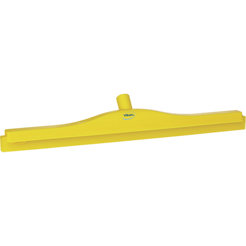 Raclette double ultra hygi&eacute;nique, 24", Jaune Planification Entrepots Molloy
