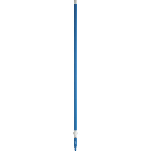 Manche de brosse pour plateforme, Brosse/Support &agrave; tampon, Bleu, T&eacute;lescopique, 62"-113" lo Planification Entrepots Molloy