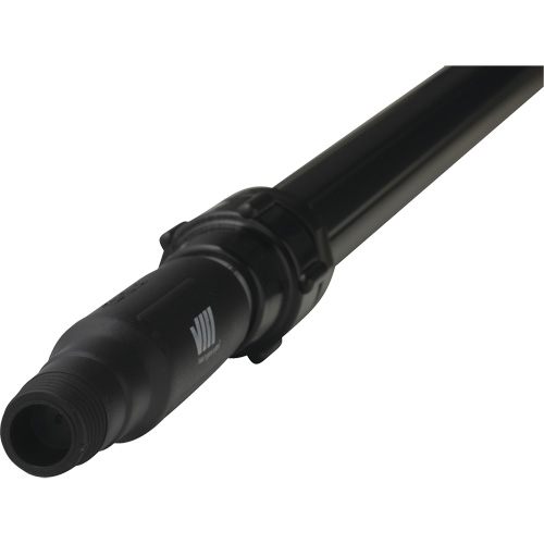 Manche de brosse pour plateforme, Brosse/Support &agrave; tampon, Noir, T&eacute;lescopique, 62"-113" lo Planification Entrepots Molloy