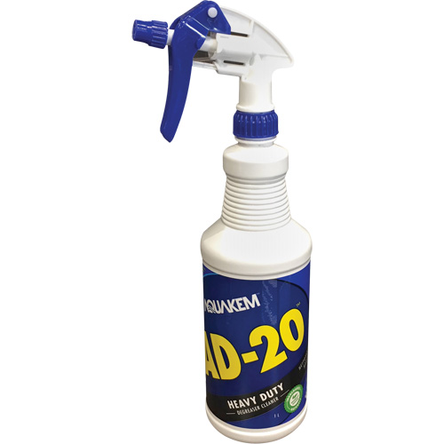 AD-20 Heavy-Duty Cleaner & Degreaser, Trigger Bottle Planification Entrepots Molloy