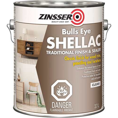 Zinsser&reg; Bulls Eye&reg; Shellac Sealer Planification Entrepots Molloy