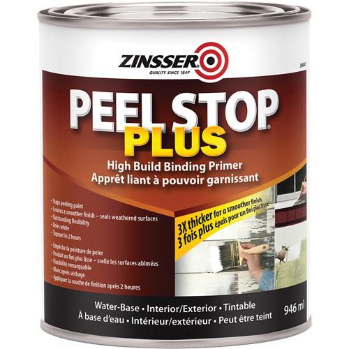 Peel Stop&reg; Plus High Build Binding Primer, 946 ml, Can, White Planification Entrepots Molloy