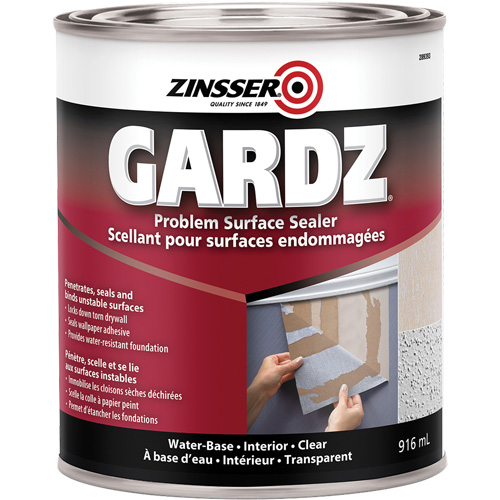 Scellant de surface &agrave; probl&egrave;mes Gardz, 3,61 L, Canette, Transparent Planification Entrepots Molloy