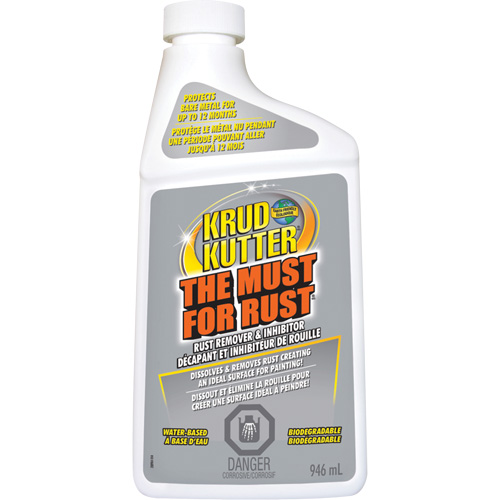 The Must for Rust Rust Remover & Inhibitor, Bottle Planification Entrepots Molloy