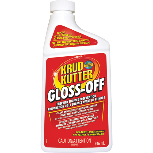 Gloss Off Pre-Paint Surface Preparation, 946 ml, Bottle Planification Entrepots Molloy