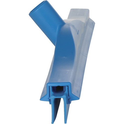 Raclette hygi&eacute;nique &agrave; lame double Ultra, 20", Bleu Planification Entrepots Molloy