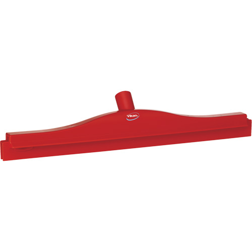 Raclette hygi&eacute;nique &agrave; lame double Ultra, 20", Rouge Planification Entrepots Molloy