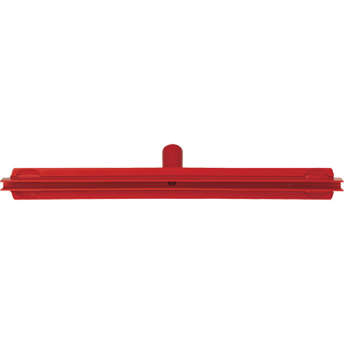Raclette hygi&eacute;nique &agrave; lame double Ultra, 20", Rouge Planification Entrepots Molloy