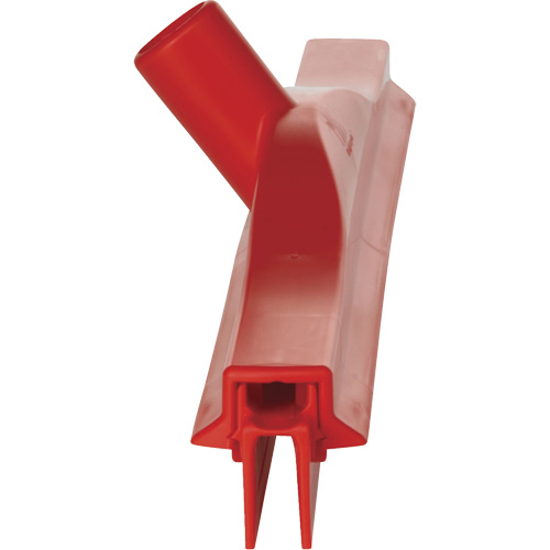 Raclette hygi&eacute;nique &agrave; lame double Ultra, 20", Rouge Planification Entrepots Molloy