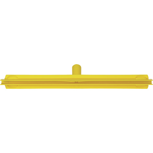 Raclette hygi&eacute;nique &agrave; lame double Ultra, 20", Jaune Planification Entrepots Molloy
