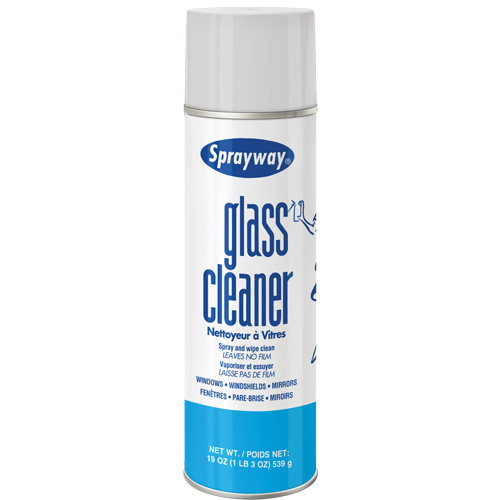 Glass Cleaner, 20 oz., Aerosol Can Planification Entrepots Molloy
