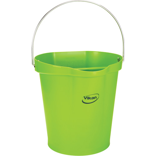 Seau pour l'hygi&egrave;ne des aliments, Lime, 3 gal. US Planification Entrepots Molloy