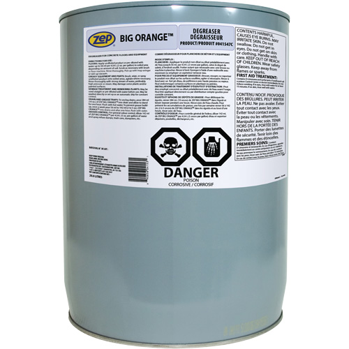 Big Orange Industrial Degreaser & Graffiti Remover, 20 L Planification Entrepots Molloy