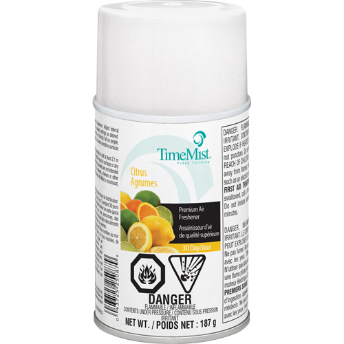 TimeMist&reg; Industrial Strength Air Freshener, Citrus, Aerosol Can/Cartridge Planification Entrepots Molloy