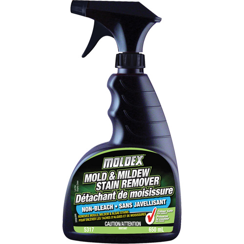 Non-Bleach Mold & Mildew Stain Remover, 650 ml, Trigger Bottle Planification Entrepots Molloy