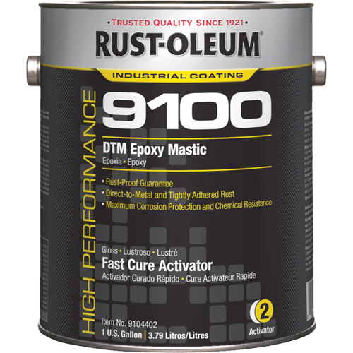 Activateur pour s&eacute;chage rapide pour mastic &eacute;poxy DTM du syst&egrave;me 9100, Gallon Planification Entrepots Molloy