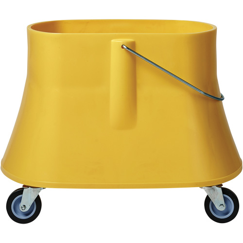 Seau pour vadrouille Champ, Capacit&eacute; de 10 gal. US (40 pintes), Jaune Planification Entrepots Molloy