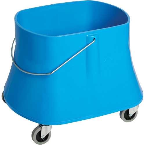 Champ Mop Bucket, 10 US Gal. (40 qt.) Capacity, Blue Planification Entrepots Molloy