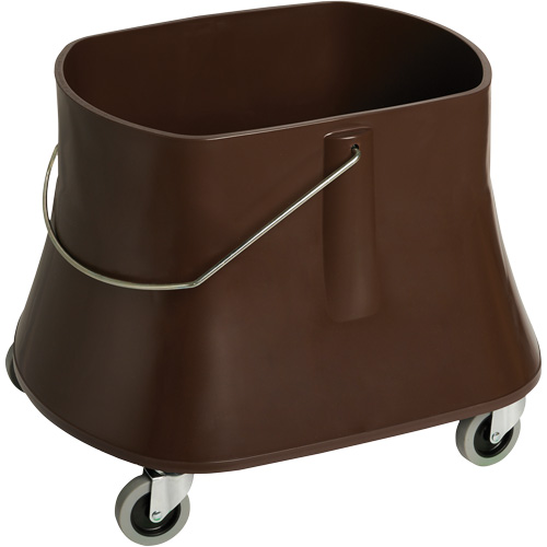 Champ Mop Bucket, 10 US Gal. (40 qt.) Capacity, Brown Planification Entrepots Molloy