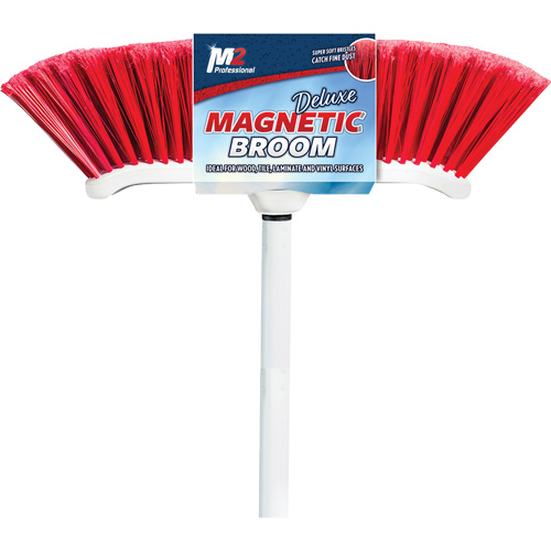 Venus Curved Magnetic Kitchen Broom, 48" Long Planification Entrepots Molloy