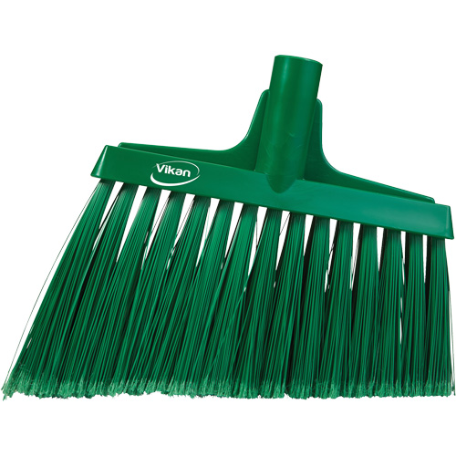 T&ecirc;te de balai oblique, Crins &agrave; bout ouvrant, 11-1/2", Polyester, Vert Planification Entrepots Molloy