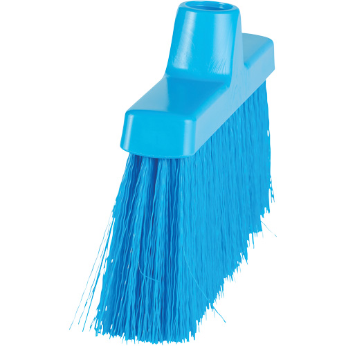ColorCore Angle Head Broom, Medium Bristles, 10", Polypropylene, Blue Planification Entrepots Molloy