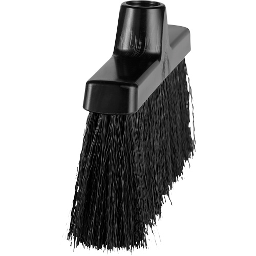 ColorCore Angle Head Broom, Medium Bristles, 10", Polypropylene, Black Planification Entrepots Molloy