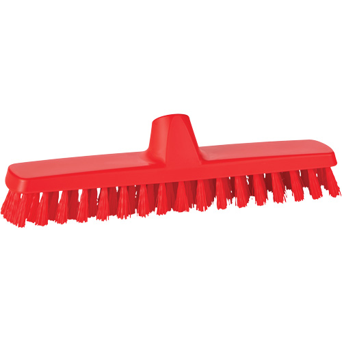 Brosse &agrave; r&eacute;curer ColorCore pour murs, Soies Ferme, Longueur de 12", Rouge Planification Entrepots Molloy