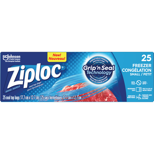 Ziploc&reg; Freezer Bags Planification Entrepots Molloy