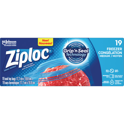 Ziploc&reg; Freezer Bags Planification Entrepots Molloy