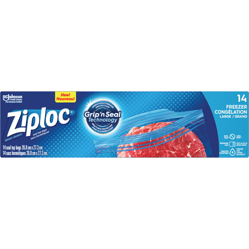Ziploc&reg; Freezer Bags Planification Entrepots Molloy