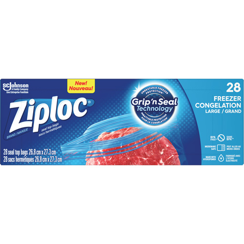 Ziploc&reg; Freezer Bags Planification Entrepots Molloy