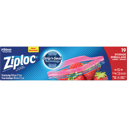 Sacs d'emballage Ziploc Planification Entrepots Molloy