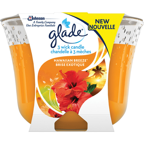 Glade&reg; 3-Wick Candle, Hawaiian Breeze&reg; Planification Entrepots Molloy