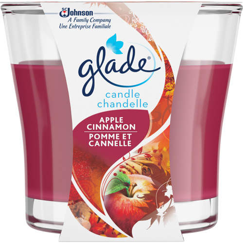Glade&reg; Jar Candle, Apple Cinnamon Planification Entrepots Molloy