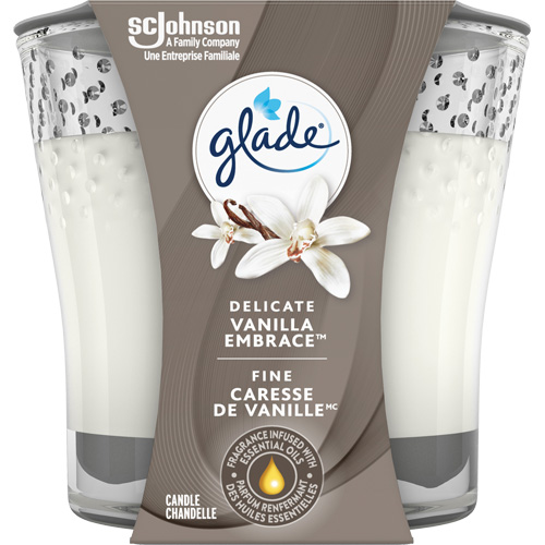Chandelle en pot Glade, Fine caresse de vanille Planification Entrepots Molloy