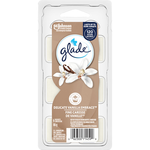 Glade&reg; Air Freshener Melts, Delicate Vanilla Embrace Planification Entrepots Molloy