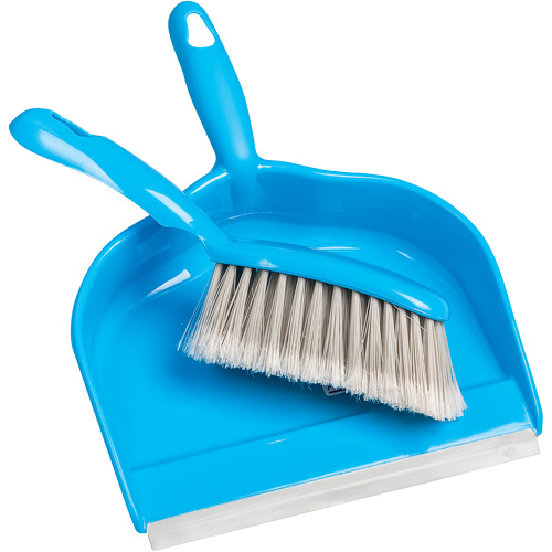 Brosse de comptoir avec porte-poussi&egrave;re, Plastique Planification Entrepots Molloy