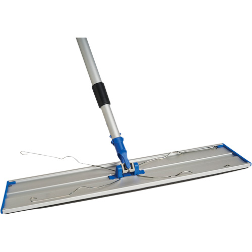 Static Attack Dust Mop Frame & Telescopic Handle, 24", Aluminum Planification Entrepots Molloy