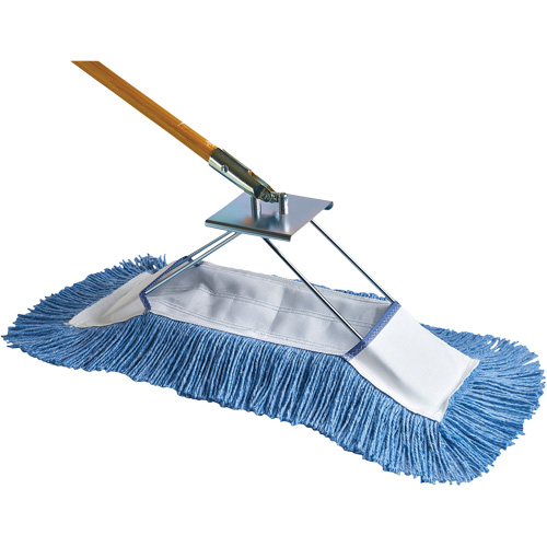 G-Stat Dust Mop, Slip On Style, Yarn, 36" L x 5" W Planification Entrepots Molloy