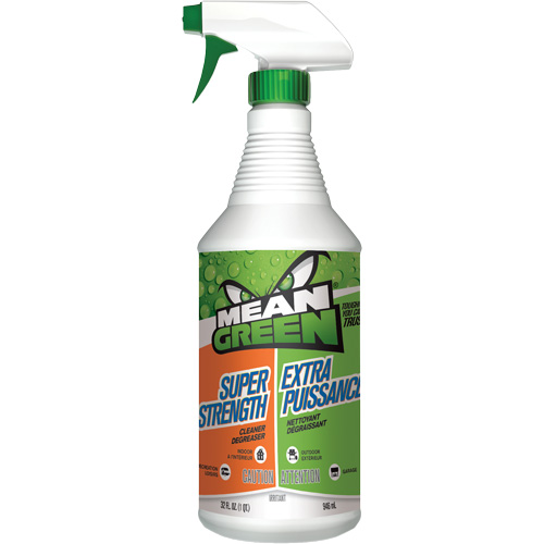 Nettoyant polyvalent extra puissant Mean Green, 946 ml, Bouteille &agrave; g&acirc;chette Planification Entrepots Molloy