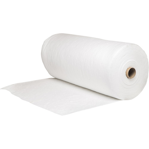 Tampon absorbant pour produits p&eacute;troliers, Lourd, 131,234' lo x 38" la, Absorption 78,6 gal. Planification Entrepots Molloy