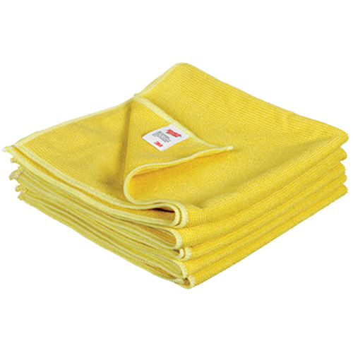 Chiffon de nettoyage haute performance Scotch-Brite, Microfibre, Jaune Planification Entrepots Molloy