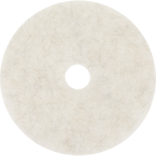 Tampon de m&eacute;lange naturel, 17", Brunissage, Blanc Planification Entrepots Molloy