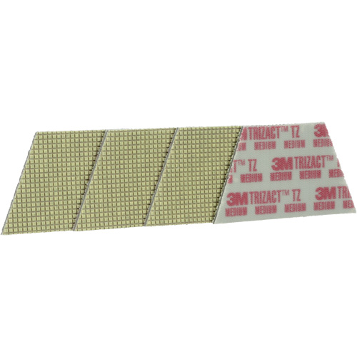 Trizact Diamond TZ Abrasive Pad, Grinding/Polish, Red Planification Entrepots Molloy