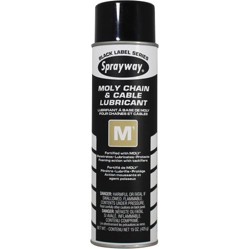 M1 Moly Chain & Cable Lubricant, Aerosol Can Planification Entrepots Molloy