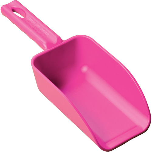 Mini Hand Scoop, Plastic, Pink, 16 oz. Planification Entrepots Molloy
