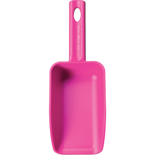 Mini Hand Scoop, Plastic, Pink, 16 oz. Planification Entrepots Molloy