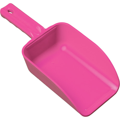 Small Hand Scoop, Plastic, Pink, 32 oz. Planification Entrepots Molloy