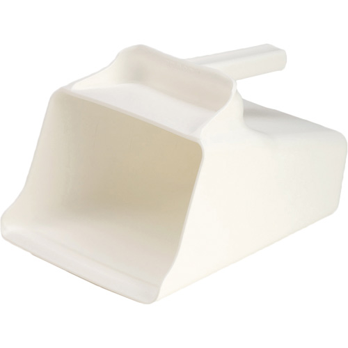 Mega Scoop, Plastic, White, 128 oz. Planification Entrepots Molloy